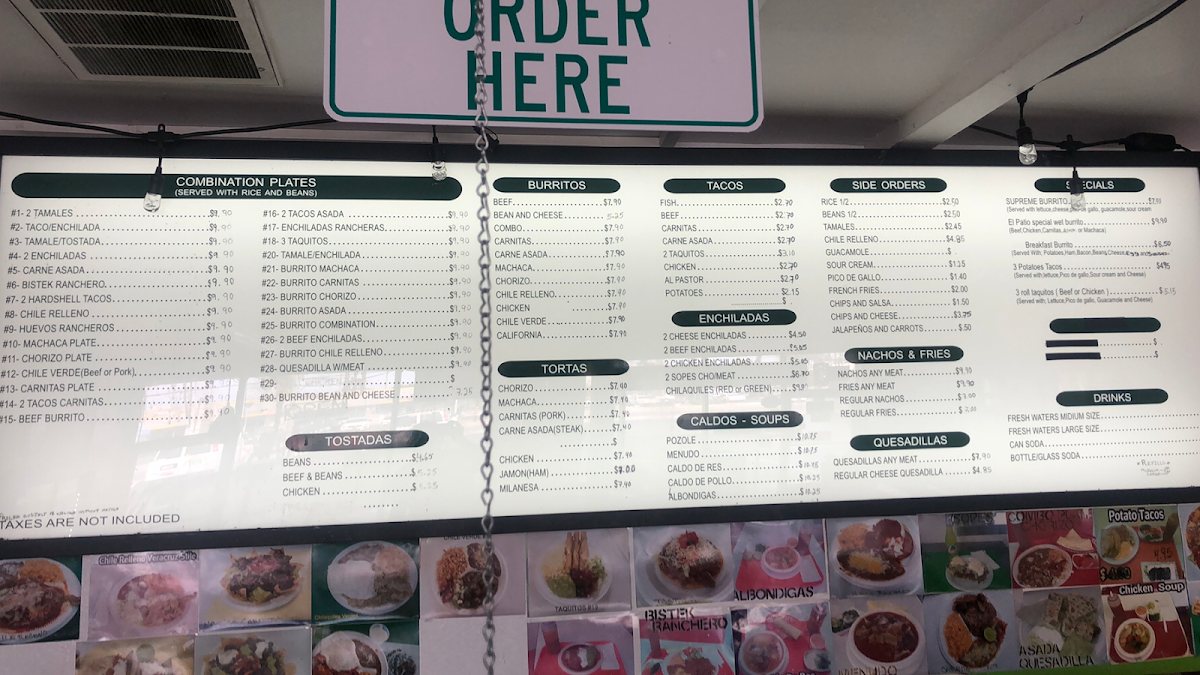 El Patio Drive In Menu - Image 5